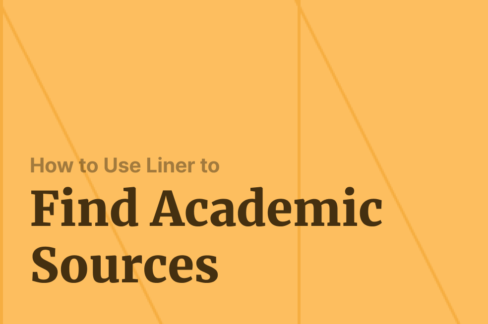 How to Use Liner for Writing a Research Paper